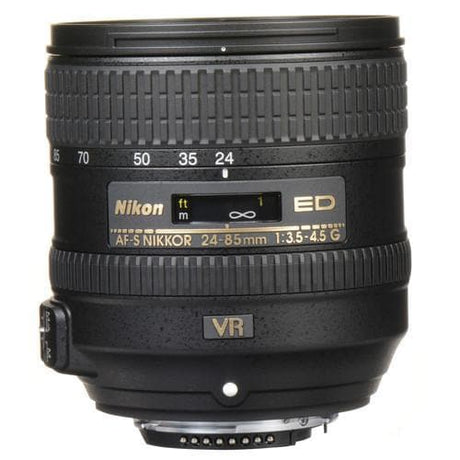 Nikon F 24-85mm f/3.5-4.5G lenses 