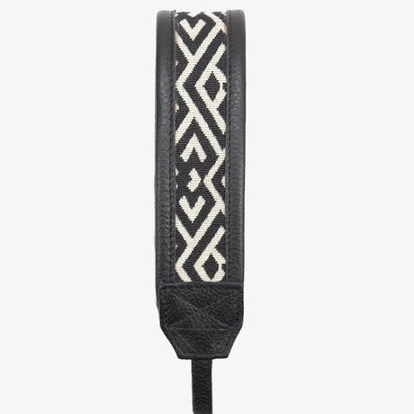 Jaipur #102 - Fabric & Leather camera strap