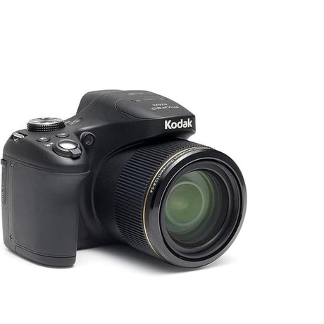 PixPro AZ525 - Black + Kodak PixPro Aspheric HD Zoom Lens 52x Wide 24-1248mm f/2.8-5.6 f/2.8-5.6 