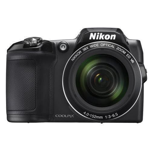 Bridge Coolpix L840 Camera - Black + Nikon Nikkor 38X Wide Optical Zoom ED VR 22.5–855mm f/3–6.5 f/3–6.5 de segunda mano en C