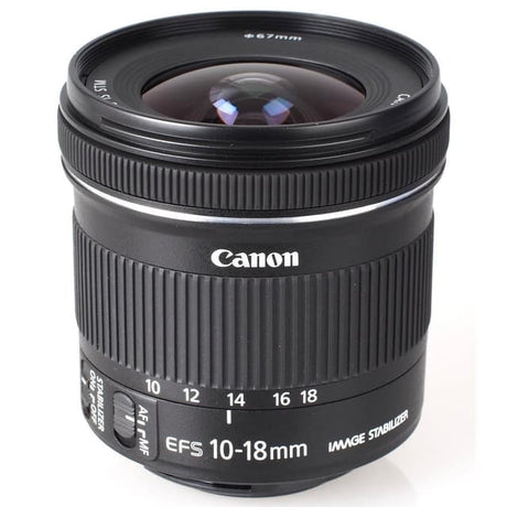 Canon EFS 10-18mm f/4-5.6 Lenses 