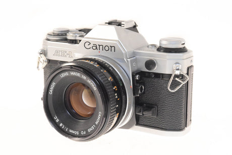 Canon AE-1 + 50mm f1.8 SC