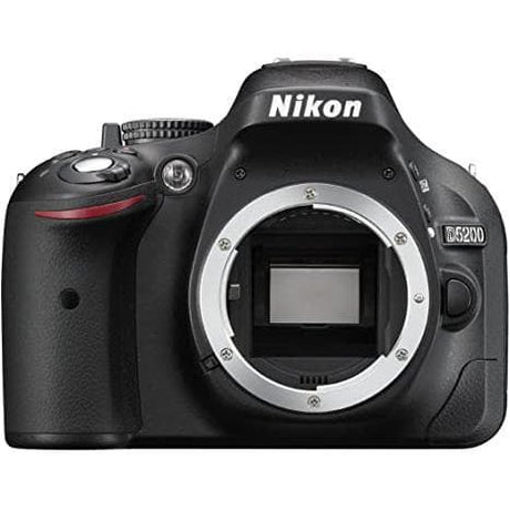 SLR D5200 - Black + Nikon AF-X DX Nikkor 18-55mm f/3.5-5.6GVR f/3.5-5.6 