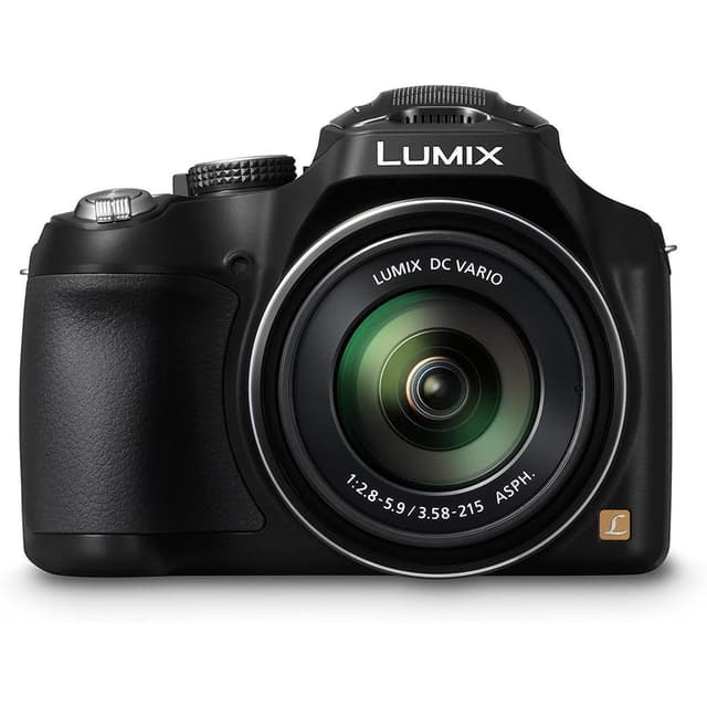 Panasonic DMC-FZ72 Bridge Camera - Black + Panasonic Lumix DC Vario ASPH 60X Optical Zoom 20-1200mm f/2.8-5.9 f/2.8-5.9 · main image