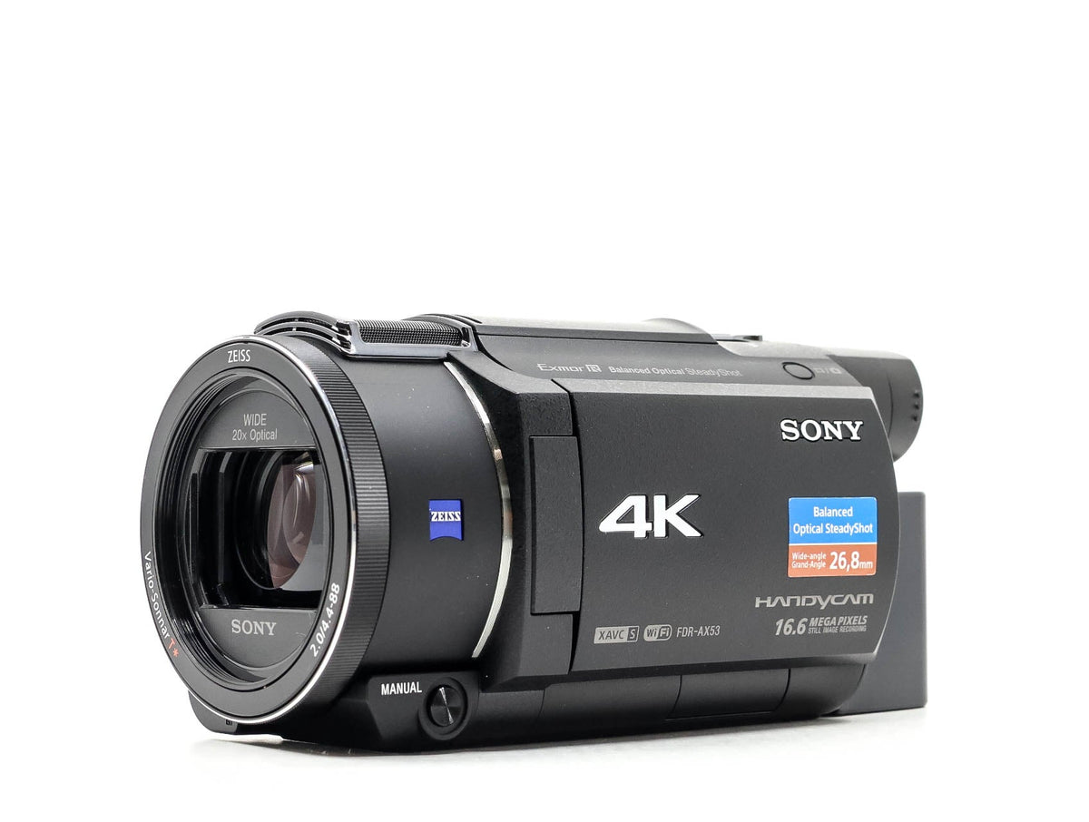 Sony FDR-AX53 4K Camcorder  · main image