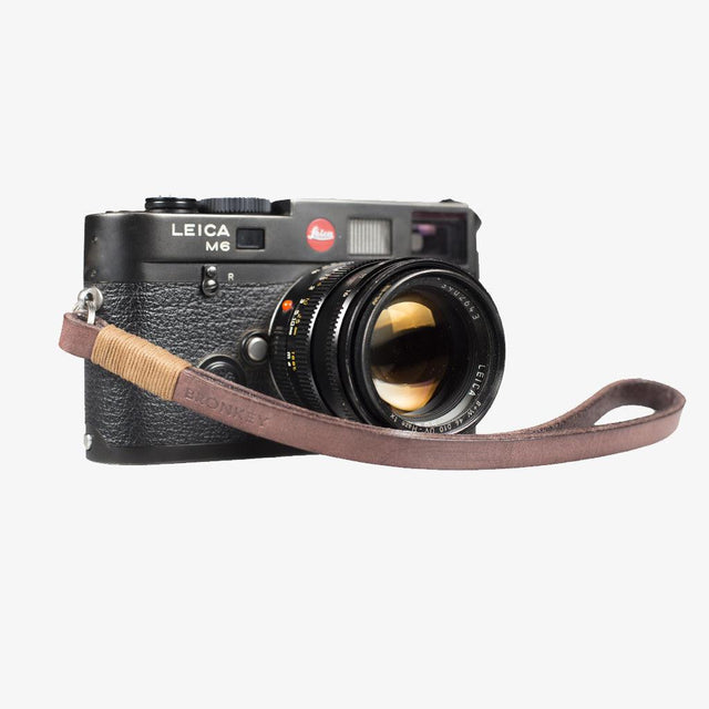 Tokyo #205 - Brown & Tanned leather camera strap de segunda mano en Camera Market