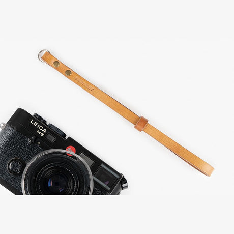 Berlin #203 - Tanned Leather camera strap