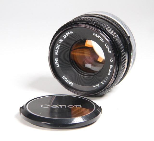 Canon FD 50mm 1:1.8 S.C. Distancia focal fija para cámaras analógicas de segunda mano en Camera Market