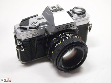 Minolta X300 + MD 50mm