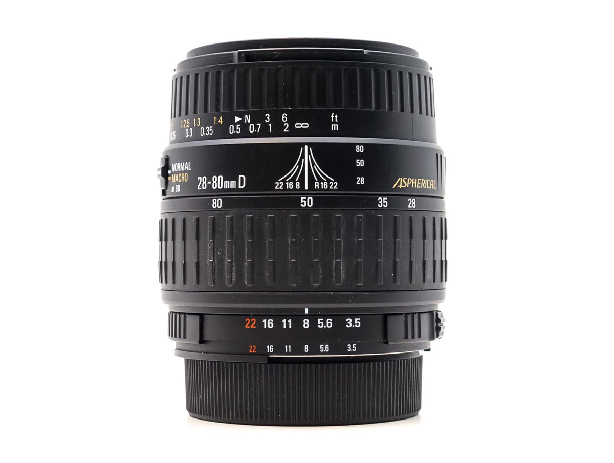 Sigma 28-80mm f/3.5-5.6 II Macro Aspherical - Nikon Fit · imagen principal