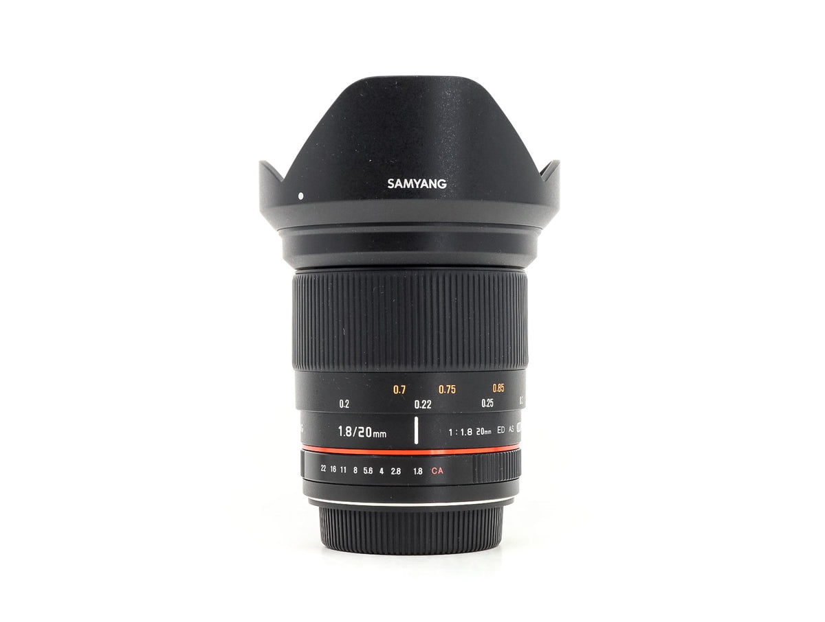 Samyang 20mm f/1.8 ED AS IF UMC - Canon EF Fit · main image