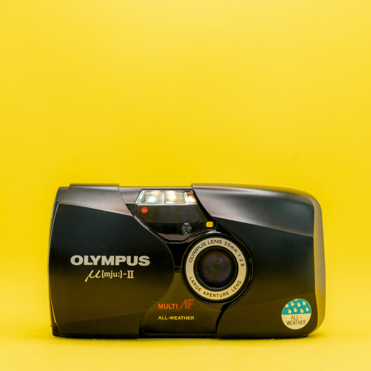Olympus MJU II (GRAY) Version F2.8 - Premium 35mm Point And Shoot Film Camera · imagen principal