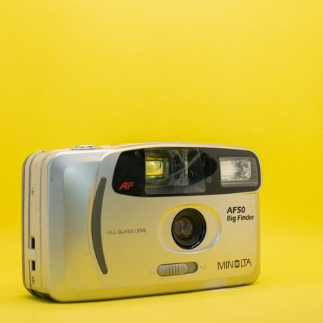 Minolta AF35 Big Finder - Compact Vintage 35mm Analog Camera