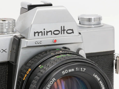 Minolta SrT100x - 35mm Film Camera w/ 50mm MD 1.7 | Cámara Analógica Vintage | Minolta